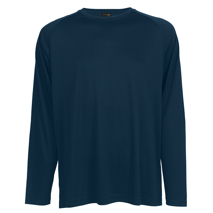 135g Long Sleeve Polyester T-Shirt (TSL135B) - Image 2