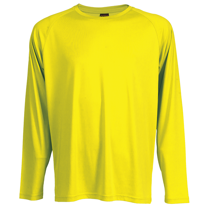 135g Long Sleeve Polyester T-Shirt (TSL135B) - Image 5