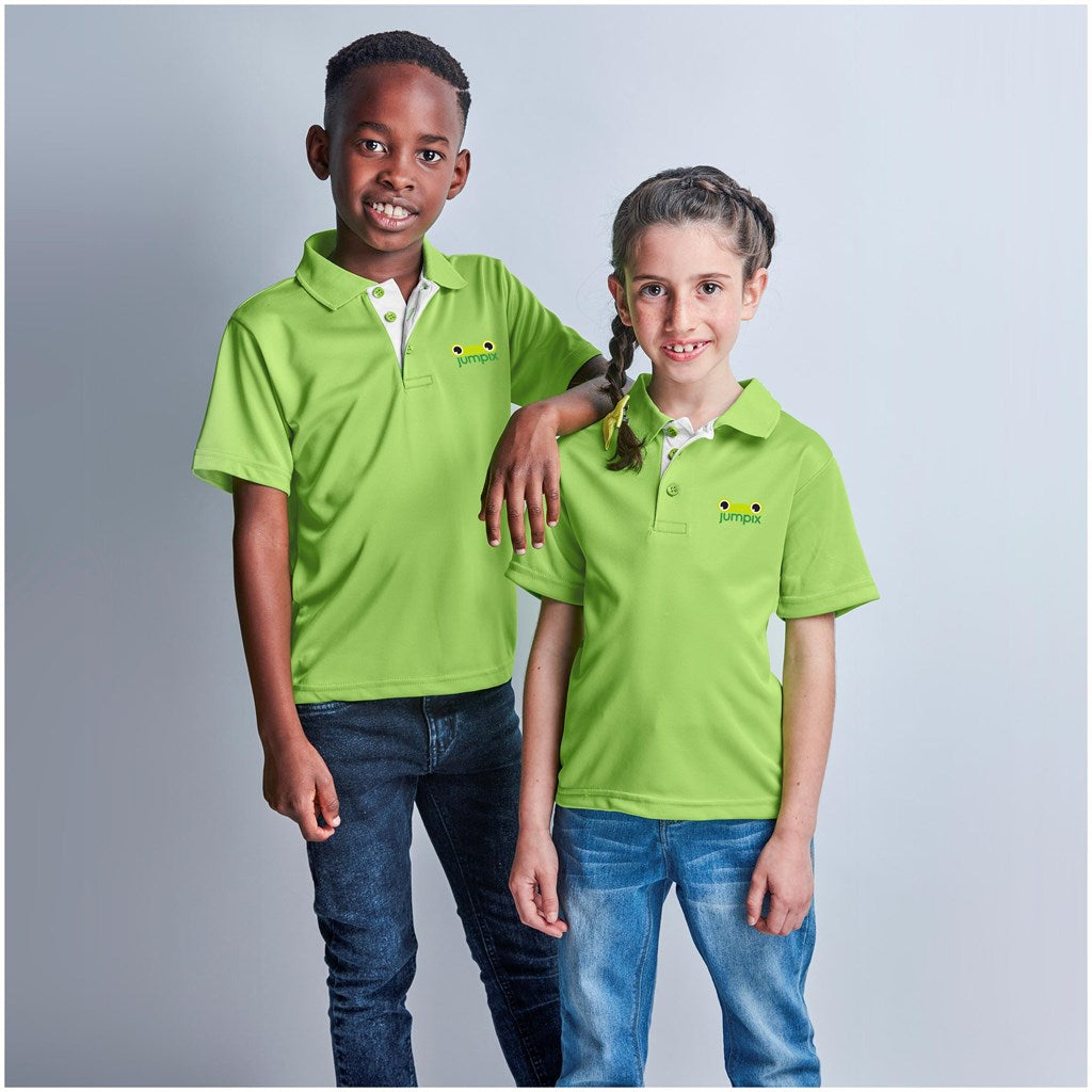 Kids Tournament Golf Shirt - Image 4